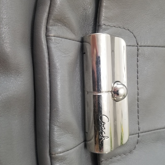 Gray Coach crossbody - Picture 4 of 7